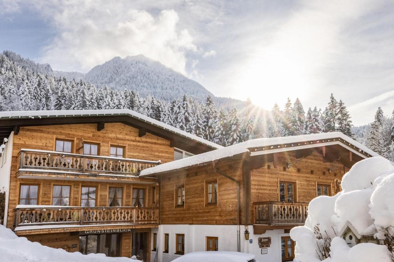 Almhotel Gruensteinblick Кёнигсзе Экстерьер фото